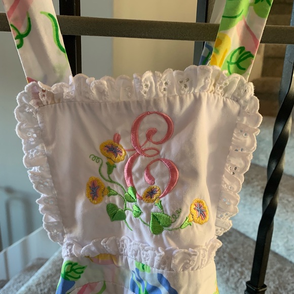 The Beaufort Bonnet Company Sunsuit with “E” embroidery - Picture 2 of 5